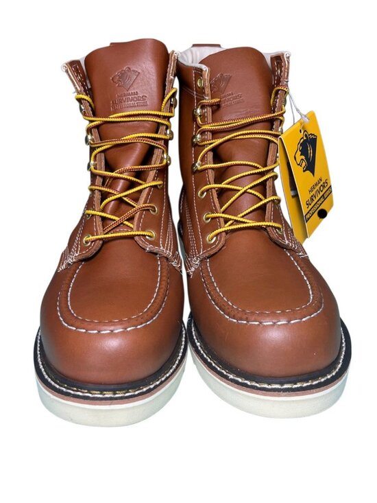 Herman Survivors Work Boots Men\'s 11 M Leather Backhaul Electrical Protection main image 4